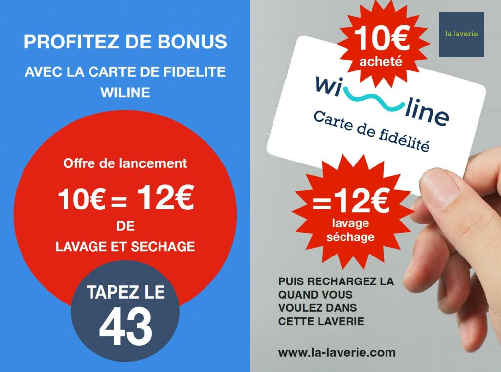 carte de fidelite la laverie